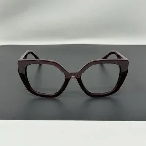 Prada | Accessories | Prada Burgundy Sunglasses Frame Only  display picture 2